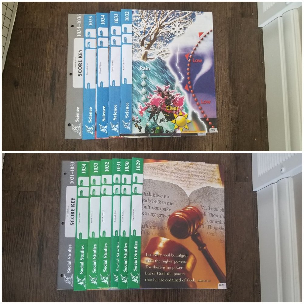 Ace Science and Social Studies Unit Booklets